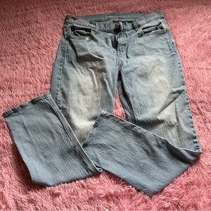 Old Navy Mid-Rise Boyfriend Light Blue Jeans